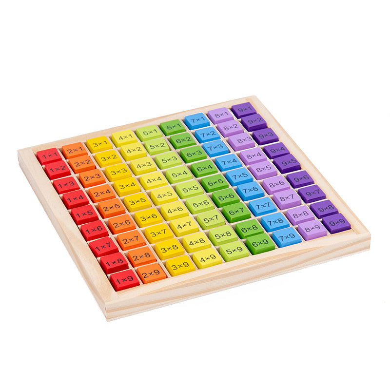 oh my god - Montessori Educational Wooden Math Toys For Kids Children Baby; 99 Multiplication Table Math Arithmetic Teaching Aids