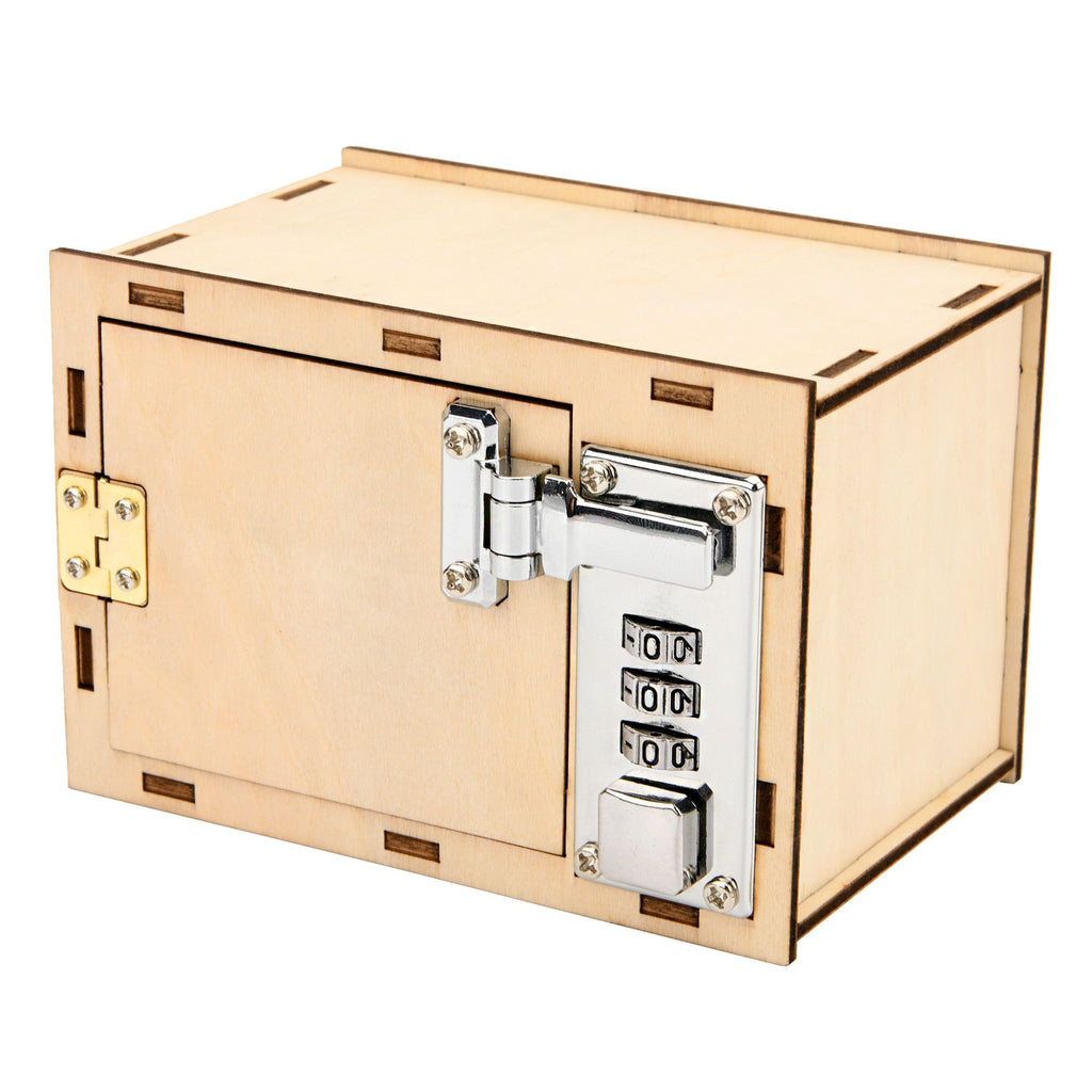oh my god - Children DIY Password Box Educational Science Assembly Wooden Puzzle Sets Safe Deposit Box Toys For Teaching Aids Physics Experiment Gifts 6 For Years Old+