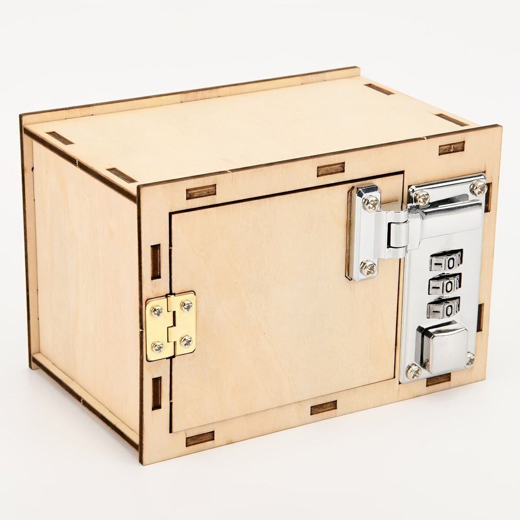 oh my god - Children DIY Password Box Educational Science Assembly Wooden Puzzle Sets Safe Deposit Box Toys For Teaching Aids Physics Experiment Gifts 6 For Years Old+