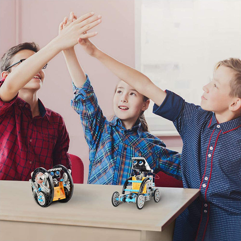 oh my god - STEM Solar Robot Kit For Kids; 12-in-1 Educational STEM Science Experiment Toys; Solar Powered Building Kit DIY For 8 9 10 11 12 13 Years Old Boys & Girls Kids Toy