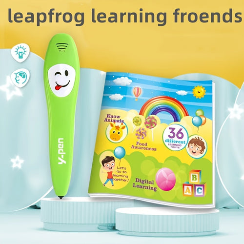 oh my god - Reading Pen- Early Education Intelligent Logic Learning Pen With Book Card Cognitive Children's Educational Aids