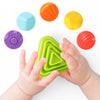 oh my god - Sensory Sorting Bin With Elastic Bands (6pcs Soft Blocks)