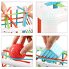 oh my god - Sensory Sorting Bin With Elastic Bands (6pcs Soft Blocks)