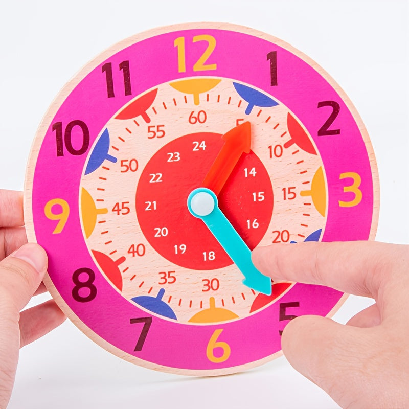 oh my god - Primary School Clock Model; Children's Clock Math Teaching Aids; First Grade Students Cognitive Time Hour Toy