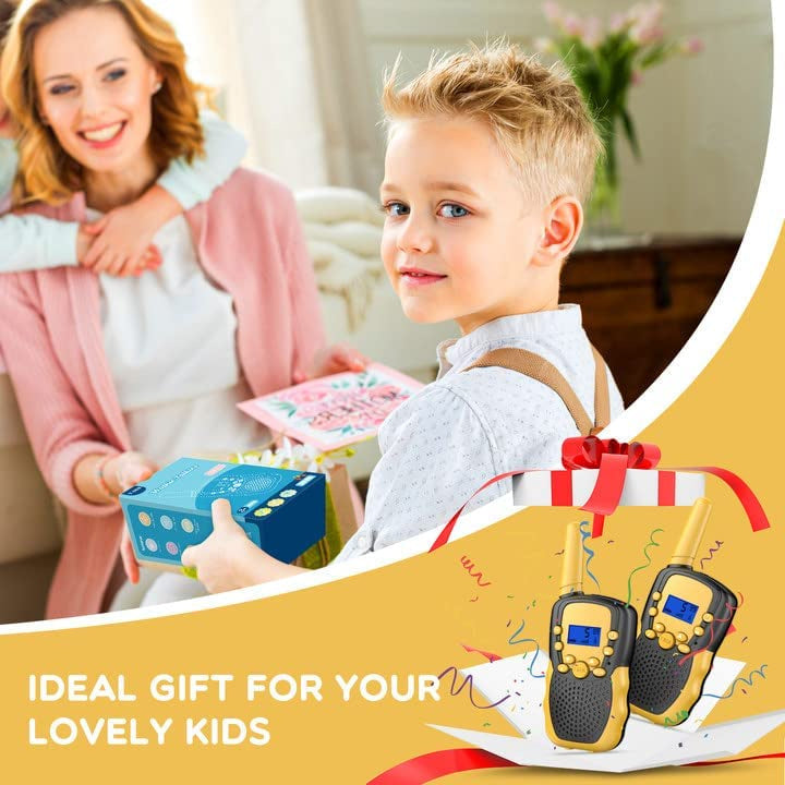 oh my god - Toys for 3-12 Year Old Boys Girls; Walkie Talkies for Kids 22 Channels 2 Way Radio Toy with Backlit LCD Flashlight; 3 Miles Range for Outside; Camping; Hiking
