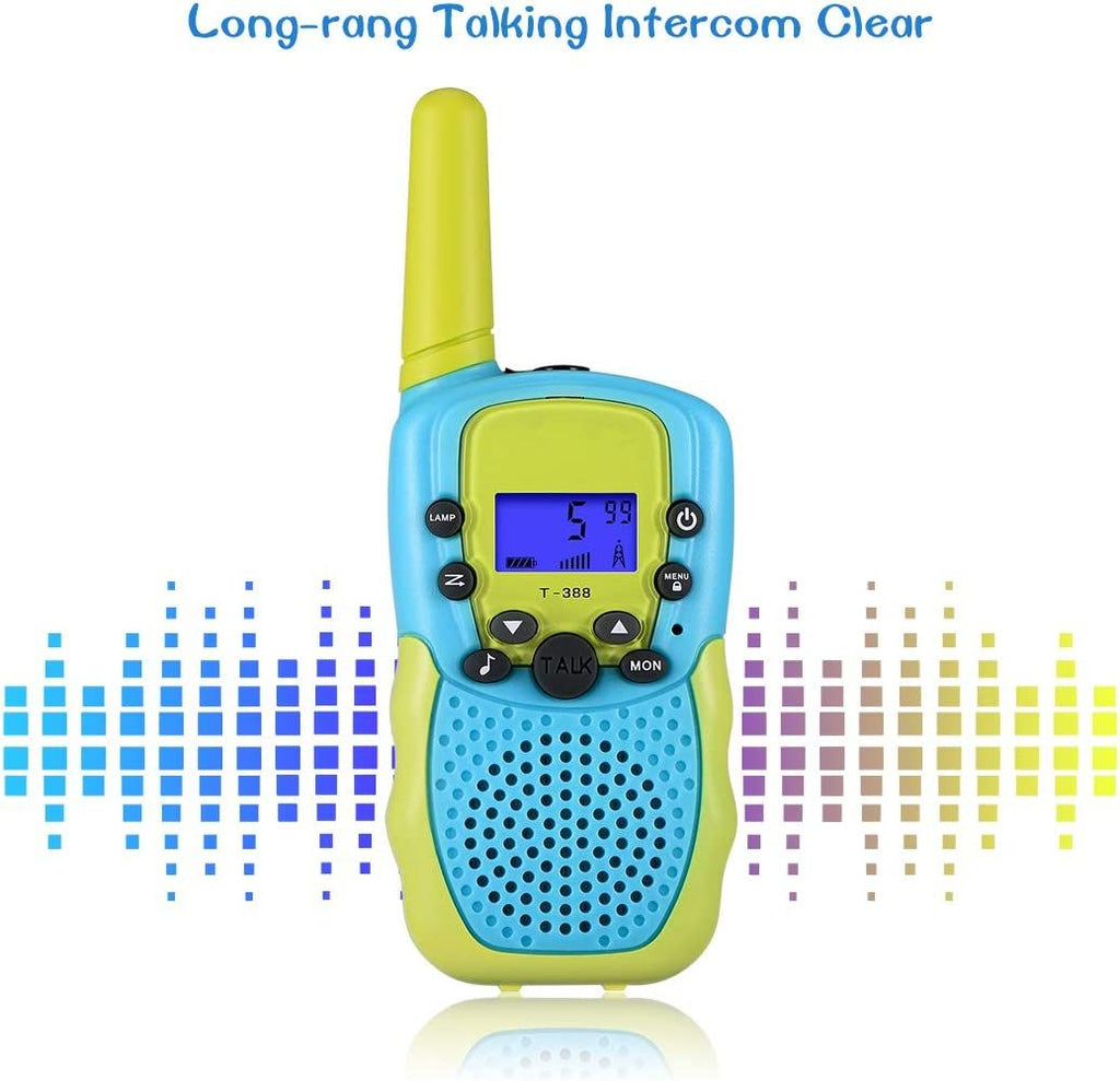 oh my god - Toys for 3-12 Year Old Boys Girls; Walkie Talkies for Kids 22 Channels 2 Way Radio Toy with Backlit LCD Flashlight; 3 Miles Range for Outside; Camping; Hiking