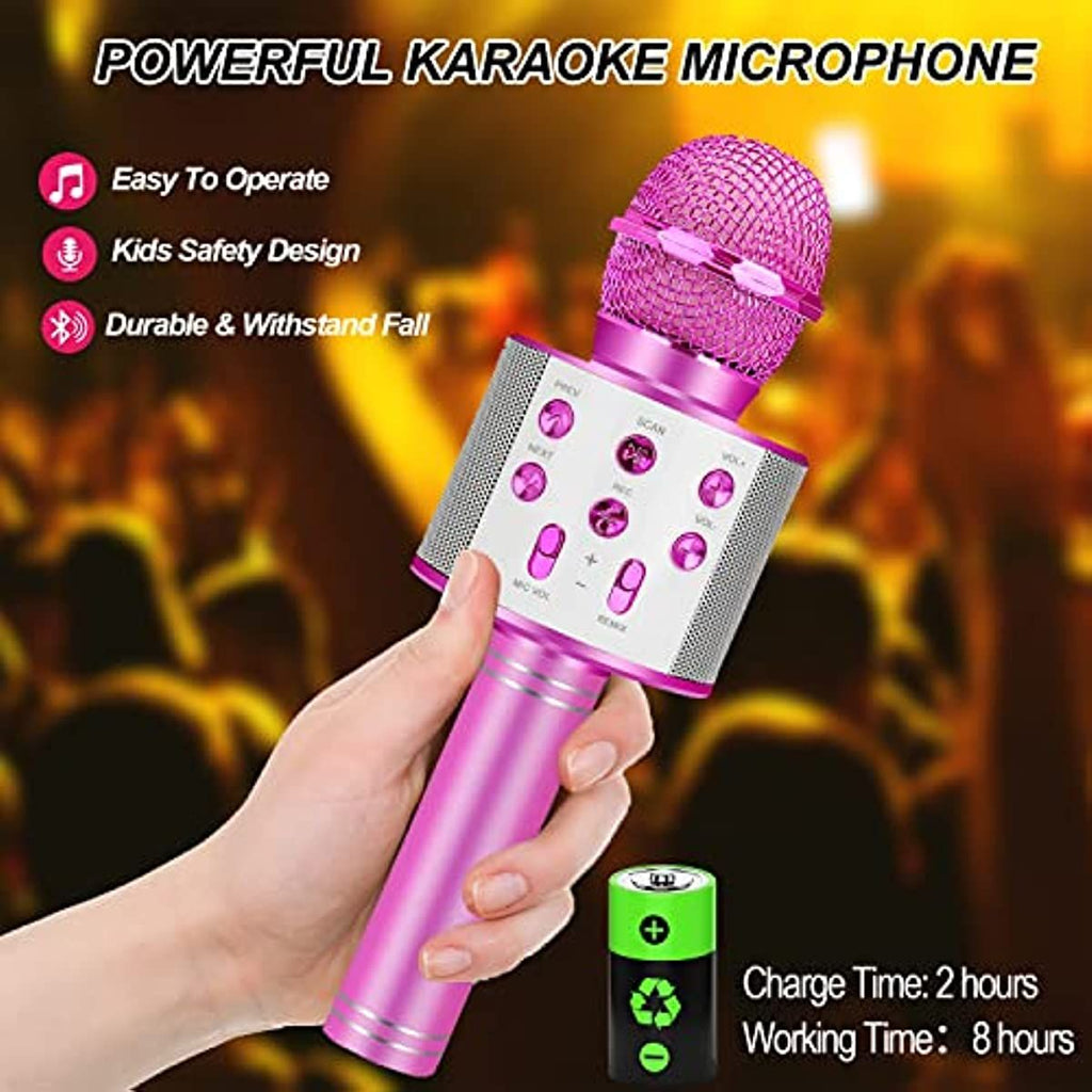 oh my god - Kids Toys for 3-14 Year Old Girls and Boys Gifts; Karaoke Microphone Machine for Kids Toddler Toys Age 4-12; Christmas Birthday Valentine Gifts for 5 6 7 8 9 10 Year Old Teens kids