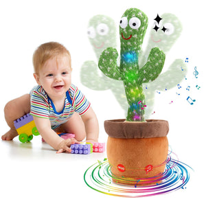 oh my god - Baby Dancing Cactus Talking Cactus Toys- Wriggle Singing Cactus Repeats What You Say- Baby Boy Toys- Plush Electric Speaking Cactus - Baby Girl 15 Second Voice Recorder Toy