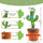 oh my god - Baby Dancing Cactus Talking Cactus Toys- Wriggle Singing Cactus Repeats What You Say- Baby Boy Toys- Plush Electric Speaking Cactus - Baby Girl 15 Second Voice Recorder Toy