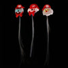 oh my god - 3 Pcs LED Light Up Hair Clip Colored Reflective Flash Hairpin Party Illuminated Flash Braid Christmas Hair Barrettes For Women And Girls