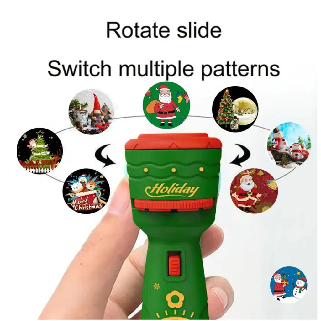oh my god - Kids Projector Flashlight Projector Christmas Slide Torch Projection Light Toy With Multiple Images