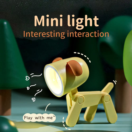 oh my god - Mini Cute Animal Pet Dogs Designer Led Night Light Table Lamp Kids Toys Gifts For Christmas