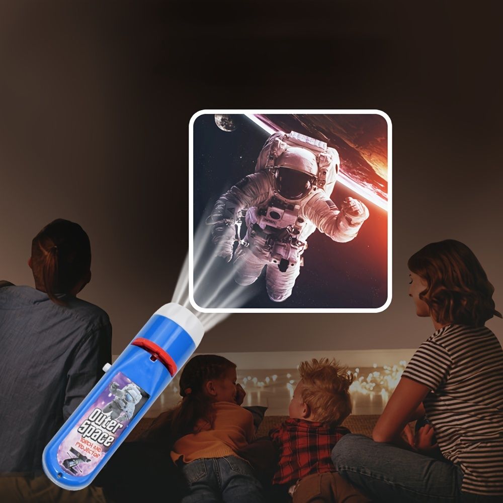 oh my god - Projection Flashlight; Children Projector Light; Cute Cartoon Dinosaur Animal Space Night Photo Light; Bedtime Learning Fun Toys