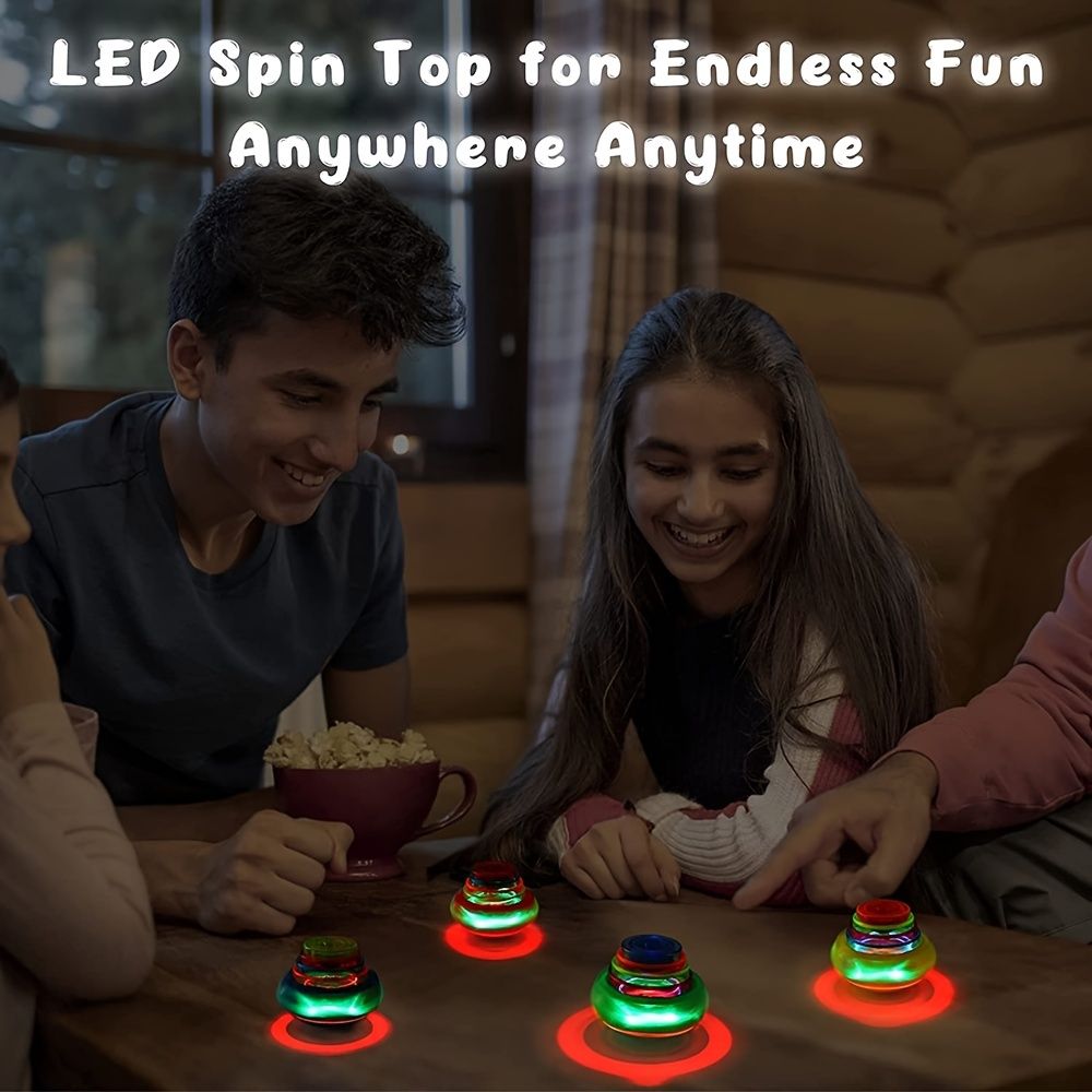 oh my god - Music Gyro Kids Toy; Luminous Rotating Gyro Toy; With Colorful Light For Children