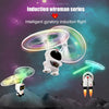 oh my god - Kid Astronaut LED Luminous Flight Machine- Electronic Infrared Induction Aircraft Remote Control Toys- Magic Sensing RC Helicopter