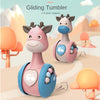 oh my god - Crawling Early Education Tumbler Fawn; 3-6-9-12 Months Old Baby Learning To Crawl Children's Vocal Music Toys
