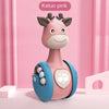 oh my god - Crawling Early Education Tumbler Fawn; 3-6-9-12 Months Old Baby Learning To Crawl Children's Vocal Music Toys
