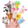 oh my god - 10pcs/set Cute Finger Puppets Baby Mini Plush Toys- Kids Educational Finger Toy Cartoon Animals Plush Doll Children Figures Gifts