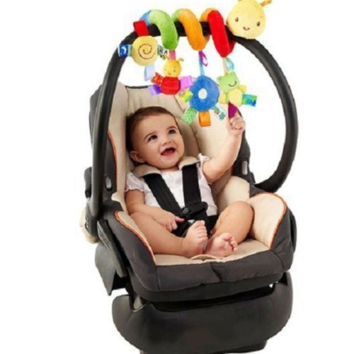 oh my god - Crib Spiral Toy- Plush Activity Hanging Bassinet Toy