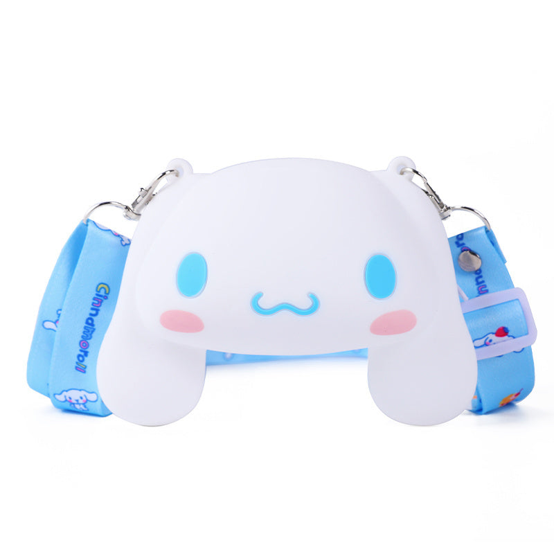 oh my god - 3D Sanrio Cartoon Silicone Shoulder Bag- Hello Kitty Bag- Crossbody Shoulder Purse- Handbag- Cartoon Silicone Accessories