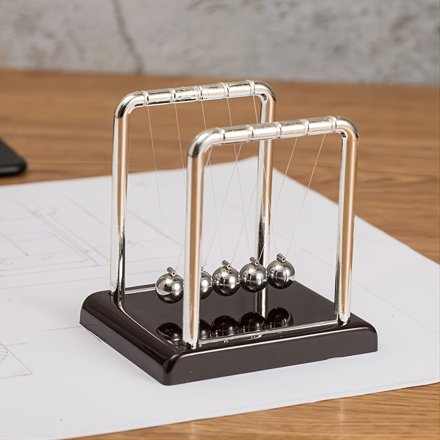 oh my god - Mini / Creativity Newton Ball Blow Blow Ball Multi-point Permanent Mechanism Model Home Office Metal Decoration
