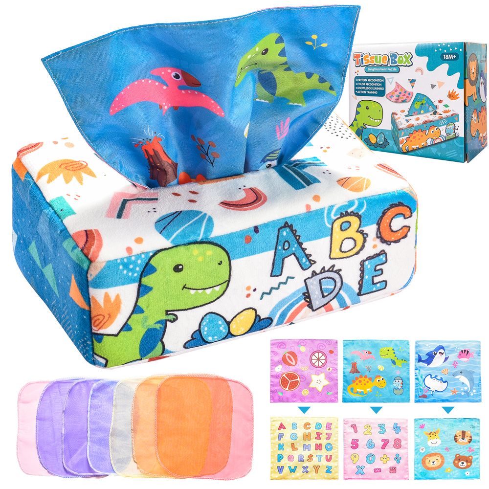 oh my god - Montessori Toys For Baby Newborn Toddler Pulling Sensory Toys For Babies Reusable Washable Magic Tissue Box For Boys Girls Early Childhood Learning Toys Baby Gifts