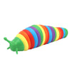 oh my god - Fidget Slug; Articulated Sensory Slug Toy Makes Relaxing Sound; Caterpillar Fidget Toys Stress Relief Gifts
