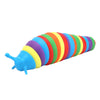 oh my god - Fidget Slug; Articulated Sensory Slug Toy Makes Relaxing Sound; Caterpillar Fidget Toys Stress Relief Gifts