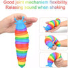 oh my god - Fidget Slug; Articulated Sensory Slug Toy Makes Relaxing Sound; Caterpillar Fidget Toys Stress Relief Gifts
