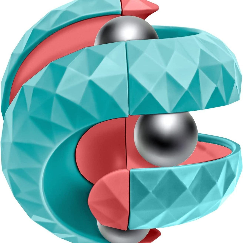oh my god - Orbit Ball Toy; Fidget Cube Puzzle Ball Spinning Toy; Track Infinite Flip Change Puzzle Games Novelty Creative Stress Relieve Toys For Kids Children Adults