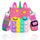 oh my god - Girl And Women's Unicorn Pop Purse Pop Bag With Unicorn Pop Toy; Shoulder Bag Fidget Toys Pop Fidget Backpack