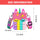 oh my god - Girl And Women's Unicorn Pop Purse Pop Bag With Unicorn Pop Toy; Shoulder Bag Fidget Toys Pop Fidget Backpack