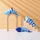 oh my god - Fidget Slug Toy- 3D Articulated Stretch Shark Stress Reliever Hand Toy- Sensory Fidget Slug Toy For Adults And Kids- Pressure Relieving And Anti-Anxiety Office Desk Toy