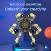 oh my god - Fingertip Mechanical Gyro Beyblade Deformable Chain- DIY Creative Decompression Finger Gyro Beyblade For Children's Toy