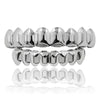 oh my god - New Unisex 18K Hip Hop Teeth Grill Set; Top Bottom Mouth Teeth Grills Fashion Removable Dental Grills Jewelry ROC