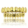 oh my god - New Unisex 18K Hip Hop Teeth Grill Set; Top Bottom Mouth Teeth Grills Fashion Removable Dental Grills Jewelry ROC