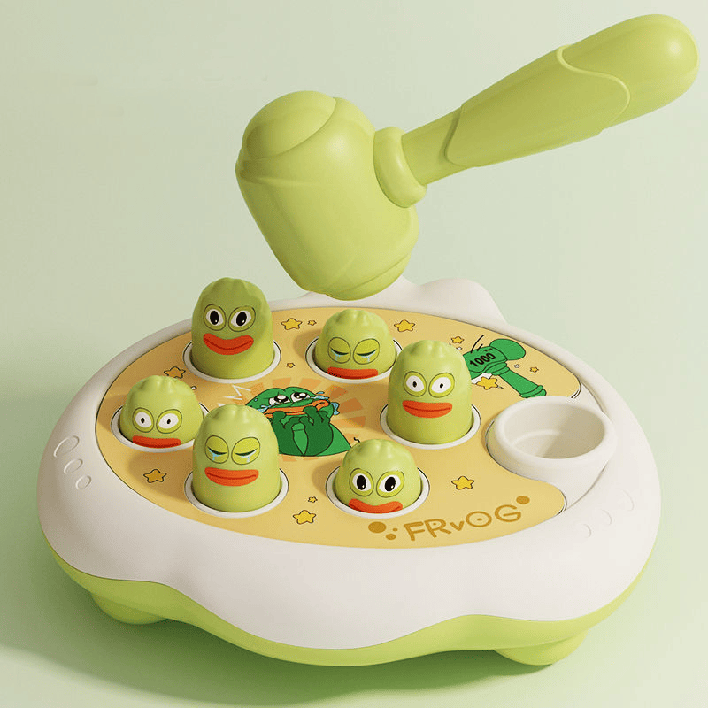 YYDS - Children's Pounding Gopher Toy; Infant Baby 1 To 2 Two Children's Educational Early Education Piggy Frog Toy