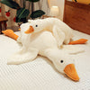 YYDS - Fashion Rabbit Fur Big White Goose Doll Plush Toy Duck Large Sleep Throw Pillow Boys and Girls Sleep with Baby Birthday Present