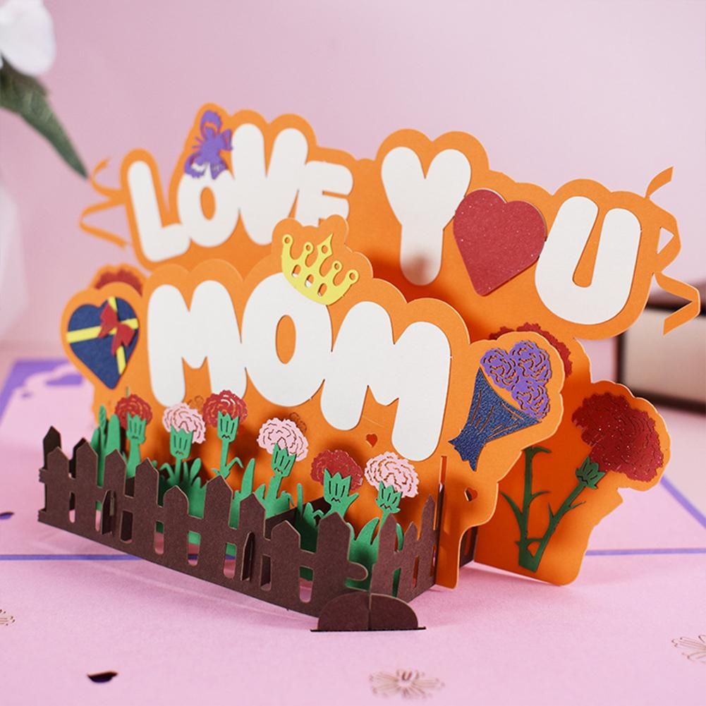 Department Store - 3D Pop Up Mothers Day Cards Gifts Floral Bouquet Greeting Cards Flowers for Mom Wife Birthday Sympathy Get Well
