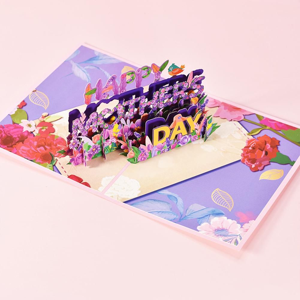 Department Store - 3D Pop Up Mothers Day Cards Gifts Floral Bouquet Greeting Cards Flowers for Mom Wife Birthday Sympathy Get Well
