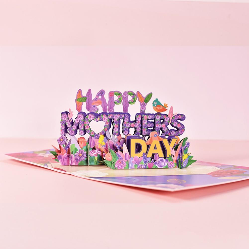 Department Store - 3D Pop Up Mothers Day Cards Gifts Floral Bouquet Greeting Cards Flowers for Mom Wife Birthday Sympathy Get Well