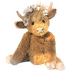 Department Store - Zasekb Scottish Highland Cow Plush; Realistic Cow Stuffed Animals Soft Farm Plushie; Cuddly Highland Cow Accompany Plush Decorative Pillow Birthday Gifts for Boys Girls (Brown)