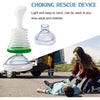 Department Store - 2 Set Choking Emergency Device Rescue Device; Portable Choking First Aid Choking Device First Aid Kit CPR Training Facial Cover Shield for Children and Adults First Aid Choking Device