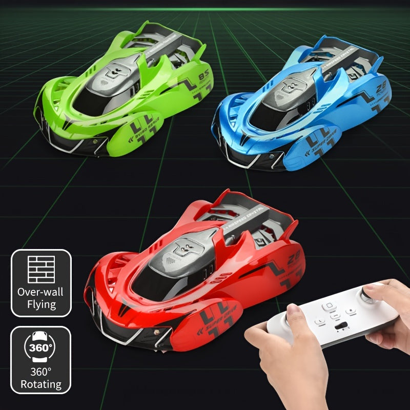 Department Store - Wall Climbing Remote Control Car Dual Mode 360Â° Rotating RC Stunt Cars With Headlight Rechargeable Toys For Boys Christmas Birthday Gift For 4 5 6 7 8-12 Year Old Kids