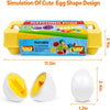 Department Store - 12pcs Matching Eggs Set Easter Egg - Color & Shape Recognition Sorter Skills Toys For Toddlers; Early Learning Educational Fine Motor Skill Montessori Gift For 1 2 3 Year Old Kids Boys And Girls