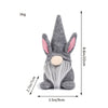 Department Store - 1pc; Easter Bunny Faceless Gnome Plush Doll; Easter Decor; Easter Gift; Bunny Doll Ornament; Party Atmosphere Props; Room Decor; Home Ornament