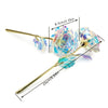 Department Store - 2Pcs Realistic 24K Golden Foil Rose Gold Rose Gold Foil Holiday Golden Plated Rose Mother's Day Professor's Day Easter Valentine's Day Birthday Gift Length 25cm/10in. Flower Diameter 8 Cm/3 Inches