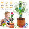 Department Store - Bluetooth Dancing Cactus Repeat Talking Toy 60/120 Songs Electronic Plush Toys Singing Recording Doll Early Education for Kids