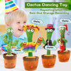Department Store - Bluetooth Dancing Cactus Repeat Talking Toy 60/120 Songs Electronic Plush Toys Singing Recording Doll Early Education for Kids
