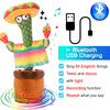 Department Store - Bluetooth Dancing Cactus Repeat Talking Toy 60/120 Songs Electronic Plush Toys Singing Recording Doll Early Education for Kids